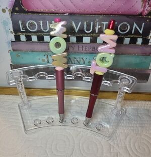 Handcrafted Beaded MOM OR TQM Pen- Buyer's Choice-NWT